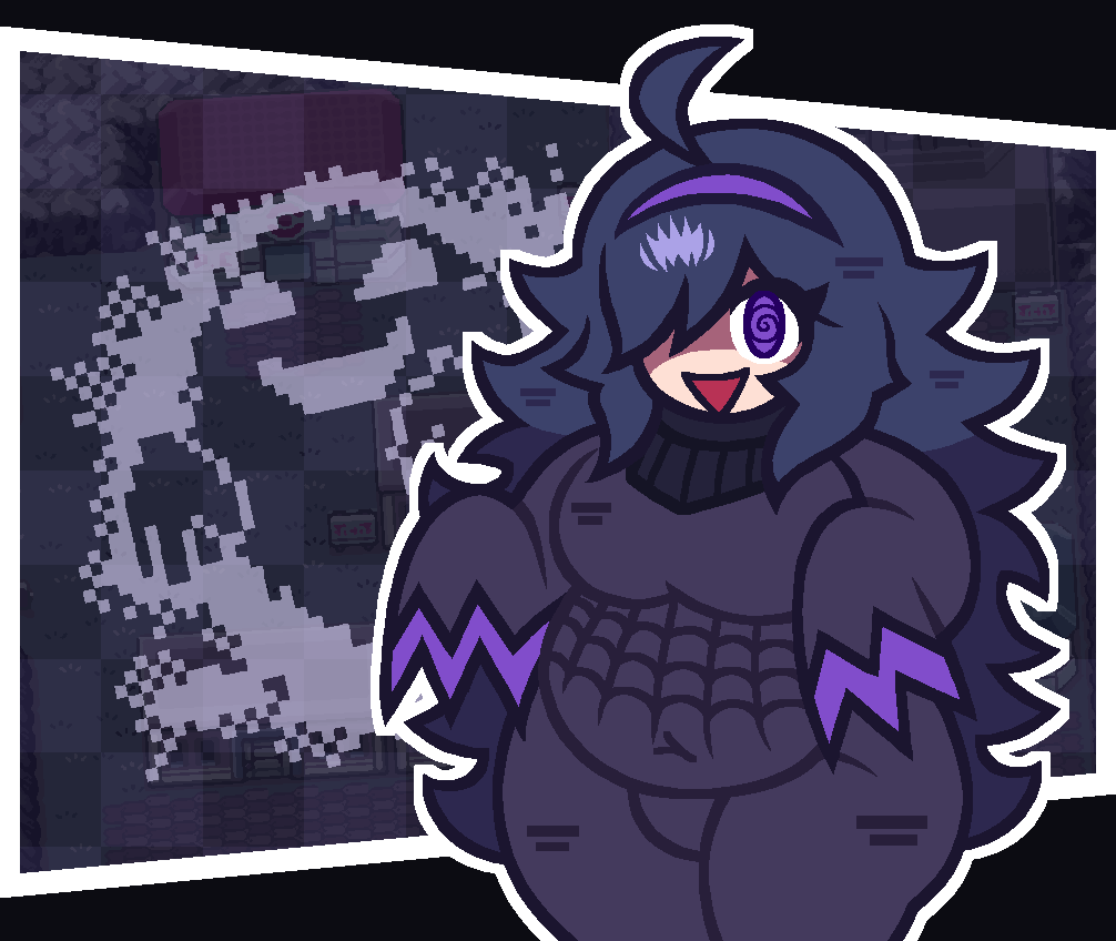 Dev1lAng3l's tweet photo. hex maniac is cute 
#Pokemon #Pokemonartㅤ https://t.co/wjaUr3Qj1V
