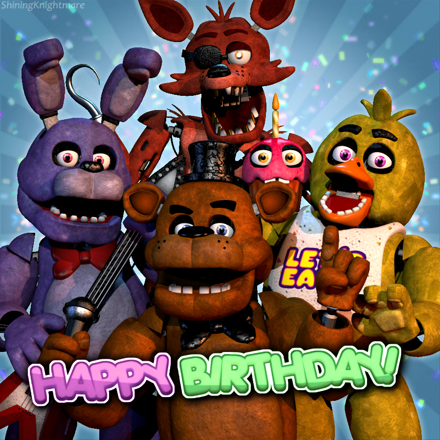 MACKtacularFNAF's tweet photo. Happy 12th Birthday to one of the greatest franchises to ever be created! Thank you, Scott Cawthon! πππ
#fnaf #fnaflore #fivenightsatfreddys https://t.co/KrAs4HOahQ