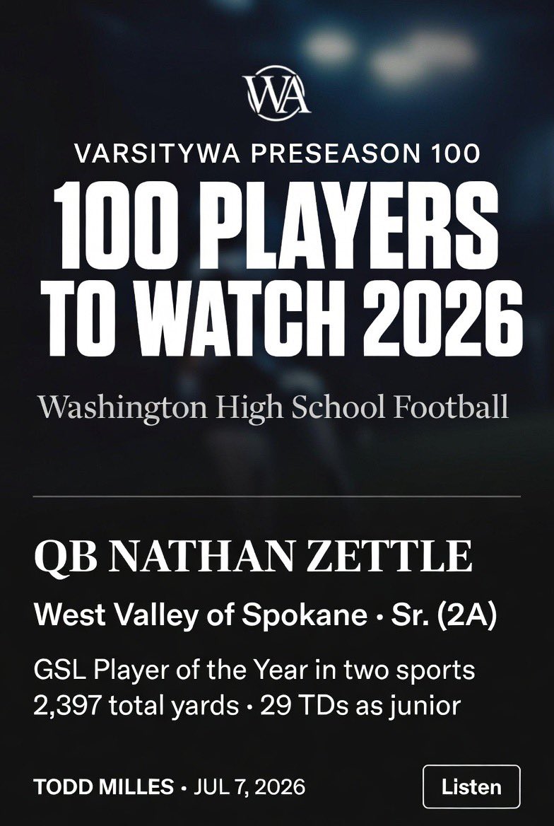 SeanZettle's tweet photo. Pre Season recognition for my QB1 #MyDude @nathan_zettle #MVP #Back2BackGSLChamps #3Peat #DualMVP ππ https://t.co/XW6kBje724