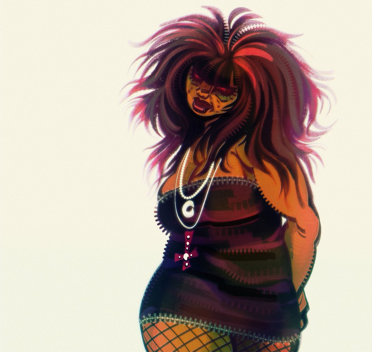 bedazzledolives's tweet photo. happy FemDoc Friday 🦉 thought she’d look neat with a trad goth inspired look https://t.co/Z7ZbsqFrUF