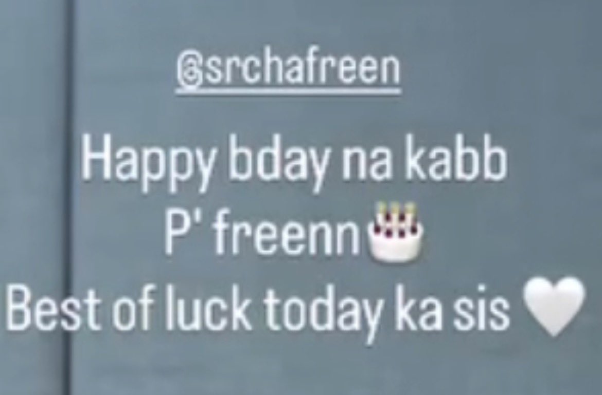 fbinfinity_'s tweet photo. Happy bday na ka“bb” sis phi khon geng

#FreenBecky https://t.co/KswStjhzhk