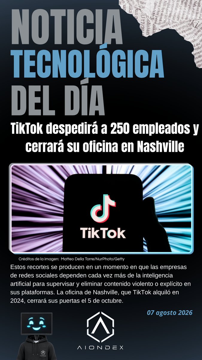 AiondexHn's tweet photo. #AiondeX #Tiktok #Empresas #Noticias https://t.co/wzpYzMaUsN