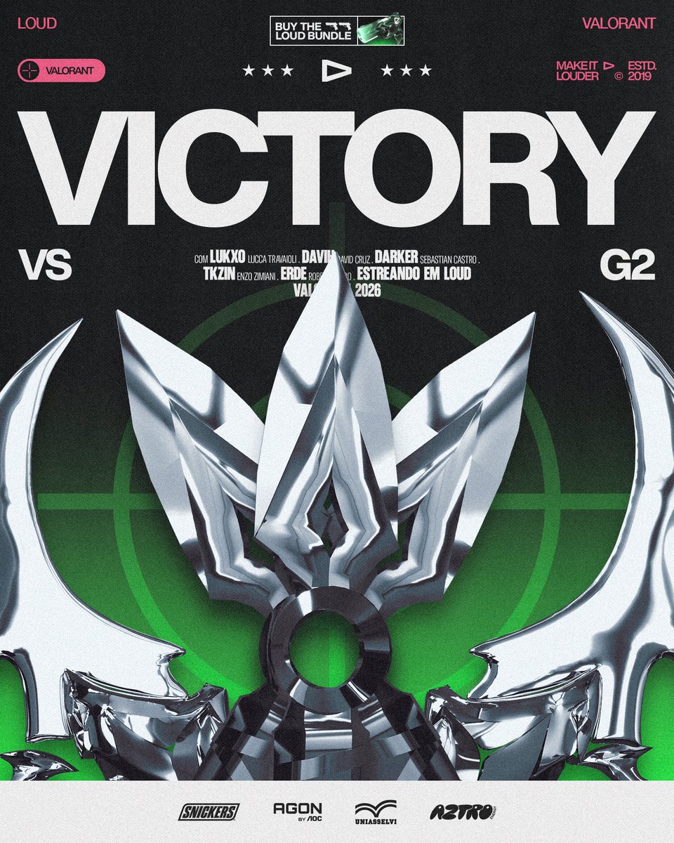 LOUDgg's tweet photo. É... CHEGAMO.

2x0 SONORO em cima da G2 e seguimos nossa jornada rumo aos playoffs do #VCTAmericas

VAMOOOOOOOOOOOOOOOO

#goLOUD https://t.co/KQi7e5vFJG