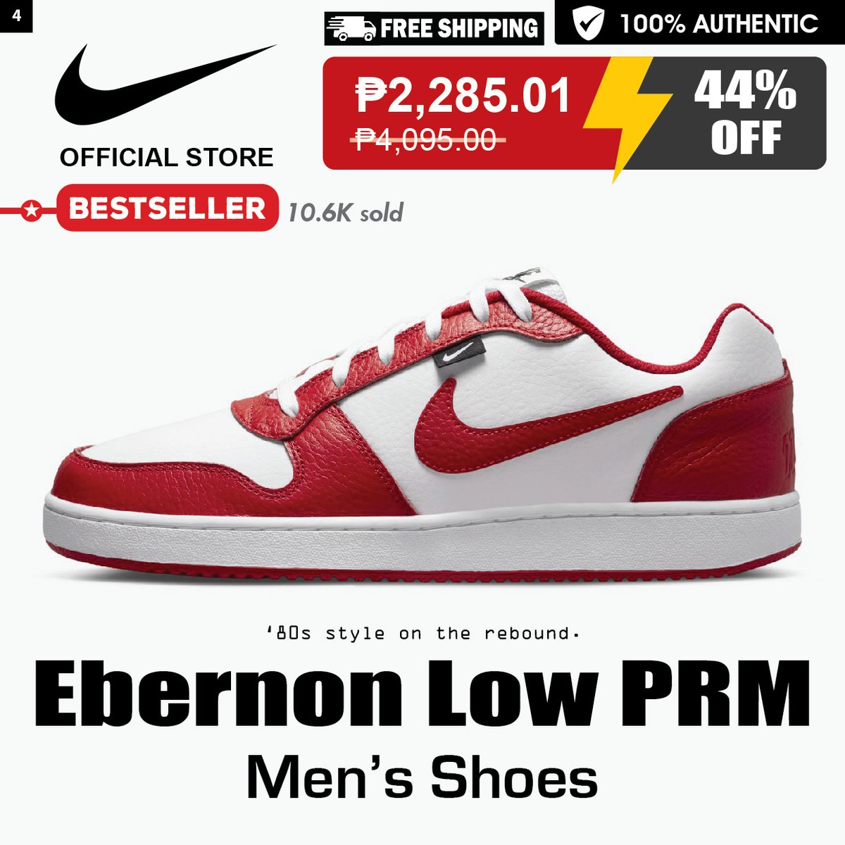 justdoit_shoes's tweet photo. Nike EBERNON LOW PREMIUM [Men] White
https://t.co/x2A6E7Bupp
Capturing the look and feel of classic '80s basketball styles, the Nike Ebernon Low Premium Men's Shoe features a sleek cupsole design that delivers durable traction.
𝘾𝙃𝙀𝘾𝙆 𝙈𝙊𝙍𝙀 ➜ https://t.co/JbqIlQAw4o
#Nike https://t.co/F67CnRn0uK