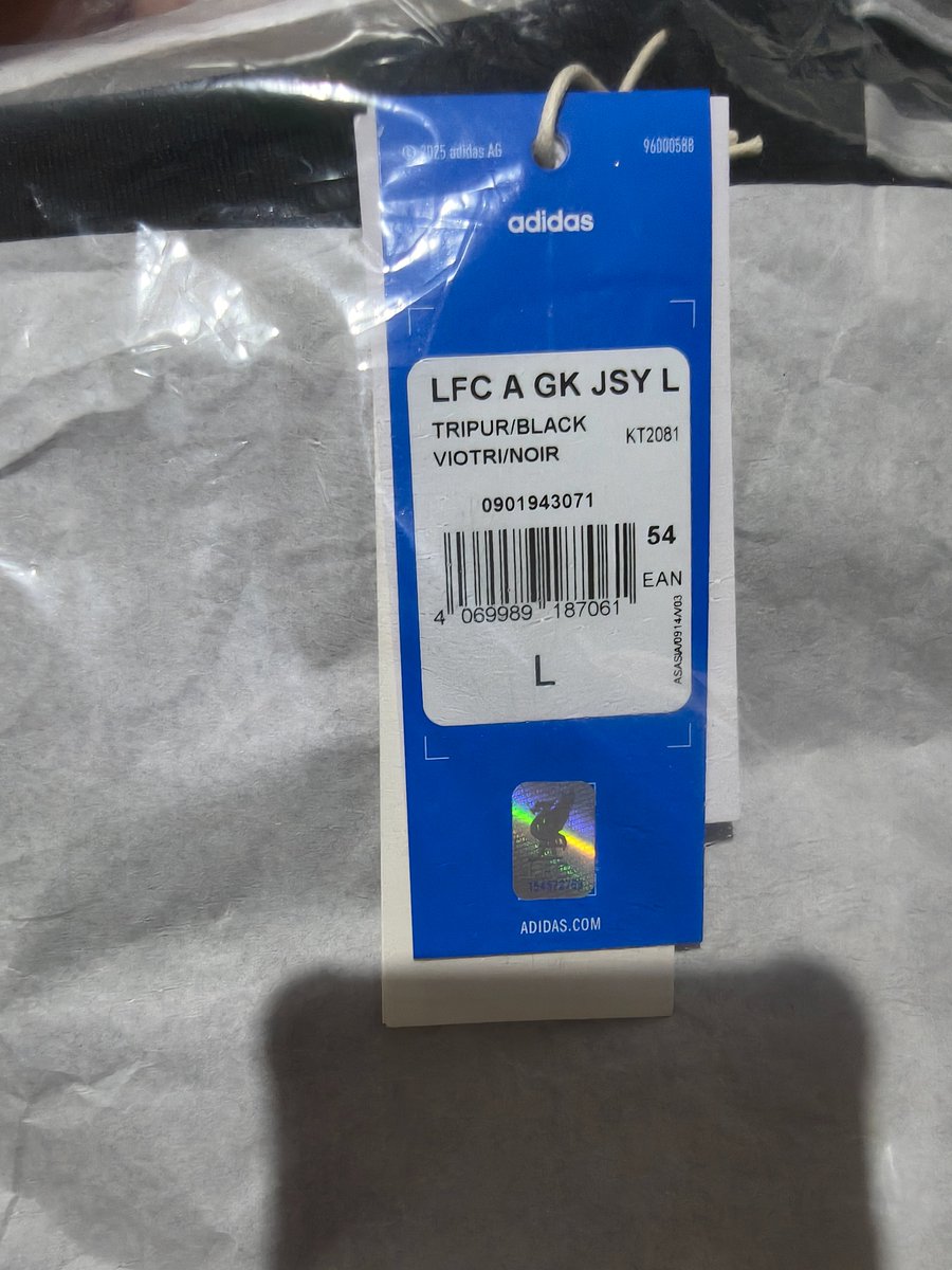 JariPermanen's tweet photo. Izin om @Jerseyforum  
Thanks

Want to Sell : Jersey Original Liverpool Goalkeeper Away Longsleeve 2026/27 (On Season) Size L

Kondisi BNIP sesuai foto Original 100%

Harga @ Rp 1,4 jt (Free ongkir P. Jawa)

More info DM / WA 081264210202

#jersey4sale #Lfc #Liverpool #YNWA https://t.co/Ydn7fAmvp0