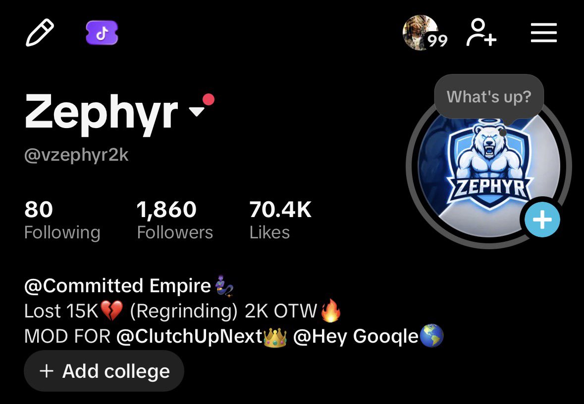 vzephyr2k's tweet photo. We gotta get 15K back one way or another I’m grinding and non stop grinding #NBA2K27 https://t.co/oY03yKdJZ5