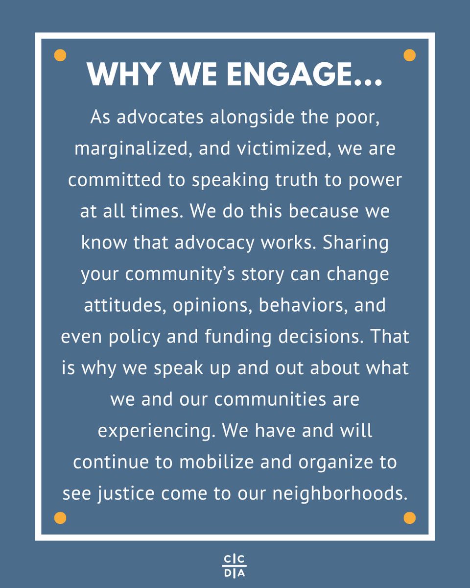 iamccda's tweet photo. Congress is in recess this month, which means that we have an opportunity to meet with our representatives to advocate for our communities.

CCDA’s Civic Engagement Toolkit contains information to help you engage with lawmakers this month.

https://t.co/Czklp82JHj

#weareccda https://t.co/PbDW28MFwp