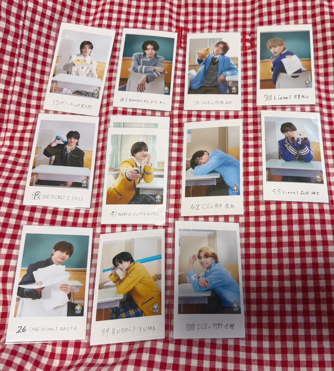 dohk_kyhs's tweet photo. EBiDAN THE LIVE 2026 15th Anniversary エビライ ミニフォト 交換

【譲】山中柔太朗、EIKU、NAOYA、杢代和人、FUMINORI、YUMA、筒井俊旭、竹野世梛、芳賀柊斗、森田璃空

【求】タクヤ、リョウガ、ユーキ💖
 
柔太朗はタクヤと交換優先
8/16手渡し優先
お心当たりの方はお気軽にお声がけください https://t.co/6PiZrIiQuV