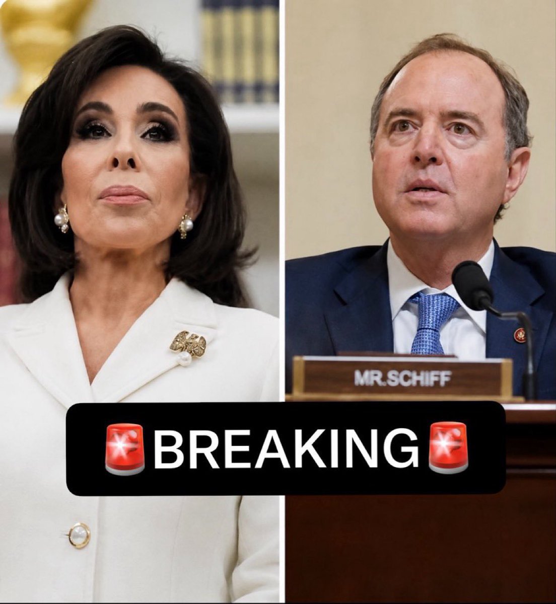 johnkened11's tweet photo. Senator Adam Schiff is NOW being investigated by U.S. Attorney Jeanine Pirro.

What's Your Response? https://t.co/I2ciBkiMVe