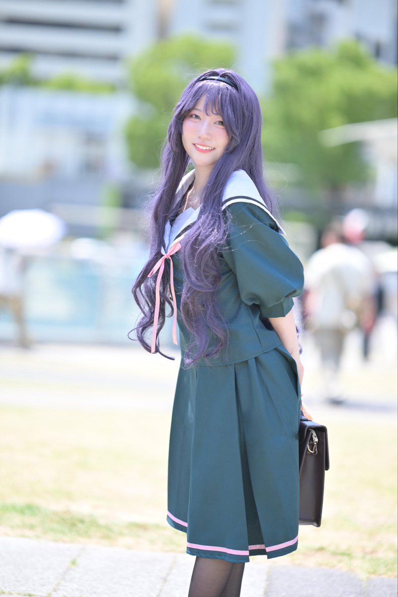 shionemmf0's tweet photo. ⚠︎cosplay 🌸💼

薫る花は凛と咲く　和栗薫子

📸:@UshioPhoto 

#コスサミ
#コスサミ2026 https://t.co/3rfVqT3DIV
