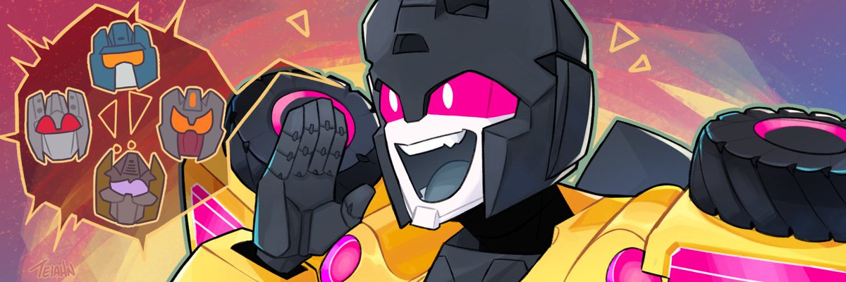 TeiahnFrost's tweet photo. Combaticons, assemble!
Made this for my banner back over on bsky ✨
#transformers https://t.co/7zCgDSiYSr