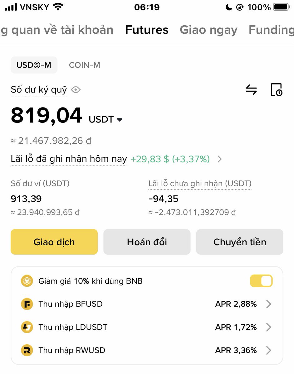 PhatTienAlpha's tweet photo. MSS v2.0 LIVE CHALLENGE — DAY 10

100-Day Public Validation

Starting Capital: 150.00 USDT
Day 9 Equity: 668.65 USDT
Current Account Equity: 819.04 USDT

Net Growth: +669.04 USDT
Total Return: +446.03%
Growth Multiple: 5.46× starting capital

Today’s Realized PNL: +29.83 USDT (+3.37%)
Open Position PNL: -94.35 USDT

Ten days completed.

The account has grown from 150 USDT to 819.04 USDT.

But this challenge isn’t about celebrating short-term numbers.

It is about building a public, measurable track record for MSS v2.0.

Winning days are recorded.
Losing days are recorded.
Drawdowns are recorded.

Nothing is hidden.

10 days down. 90 days to go.

The experiment continues.

Progress: ██████████░░░░░░░░░░ 10/100

Build Systems. Not Luck.

#MSS #MSSv2 #CryptoTrading #Trading #RiskManagement #TradingChallenge
