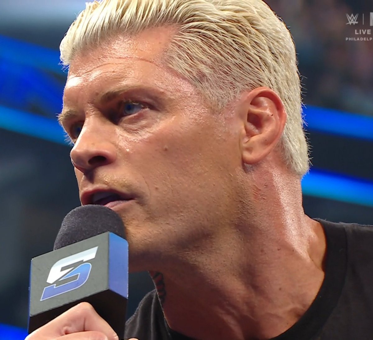 EliteClubS0B's tweet photo. “Newsflash for you. You call yourself the Legend Killer. Look around, Randy. You are the last legend left in WWE. So my question to you is this: Who kills you?”

CODY RHODES SAYS HE’S GOING TO END RANDY ORTON 🤯

#SmackDown https://t.co/PlJ2nMuPho