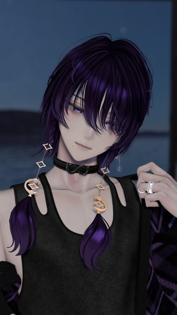 VRC_feidayo's tweet photo. 当選した髪型
シェイプキー多いから色々出来るしかっこいい
#yazunoya  #Komano3d https://t.co/fslF1pWPRY
