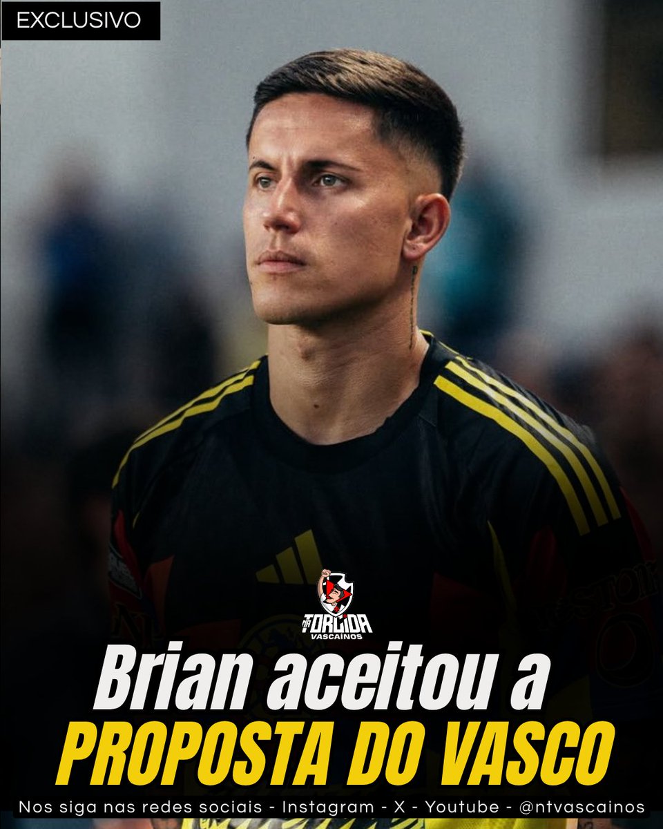 leolacerdantv's tweet photo. 🚨 EXCLUSIVO: VASCO ACERTA SALÁRIOS E LUVAS COM BRIAN RODRÍGUEZ

O Vasco deu mais um passo importante na tentativa de contratar Brian Rodríguez, do América do México.

Segundo apuramos, o Cruz-Maltino acertou salários e luvas com o jogador e seus representantes, que aceitaram os termos apresentados pelo Vasco.

O acerto com Brian Rodríguez representa um avanço importante na negociação. O Vasco agora concentra as tratativas no América do México. As conversas entre os clubes já estão avançadas, mas ainda é necessário chegar a um acordo definitivo para concretizar a transferência.

APURAÇÃO: @leolacerdantv