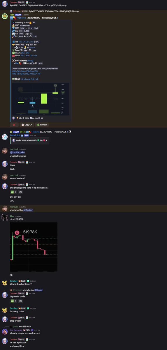 CookerFlips's tweet photo. ANOTHER WIN FROM @PastelAlpha 

200k to 5m

$FROHORSE https://t.co/sK5mePO0Qx