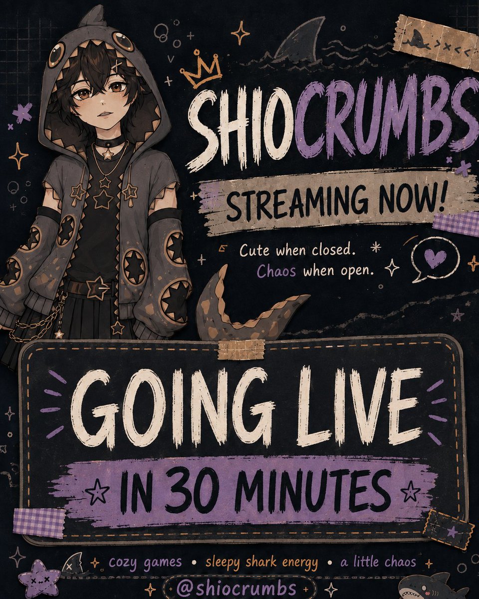shiocrumbs's tweet photo. Later than I had planned sorry guys ill be playing monst hunter for the first time https://t.co/oRsSvpzZUg