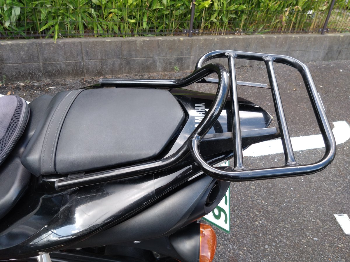 ymssbmburrn's tweet photo. 夏休み１日目
朝の涼しいうちにR1の荷台取り付け確認
まだまだ乗る気で居る
躯体に直付けせずにワッシャーや高ナットを仕込む必要ありと判明
ホームセンターに売ってるかしら？
ネジ類種類豊富な強い工具屋を水戸近辺で探してます https://t.co/7cWtOBQJZM