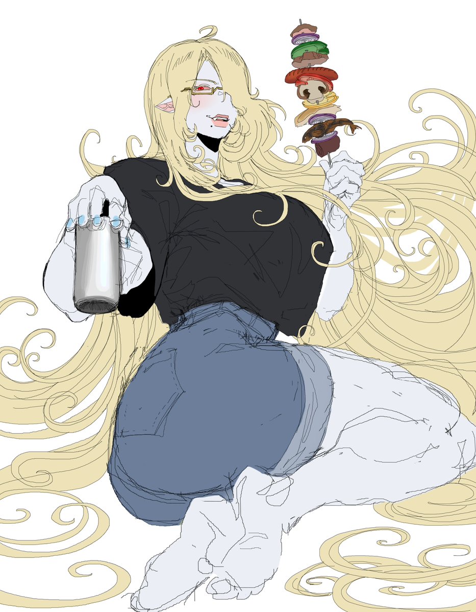 halgalaz's tweet photo. square vs round glasses double flat colors https://t.co/Pdgp7GTGuU