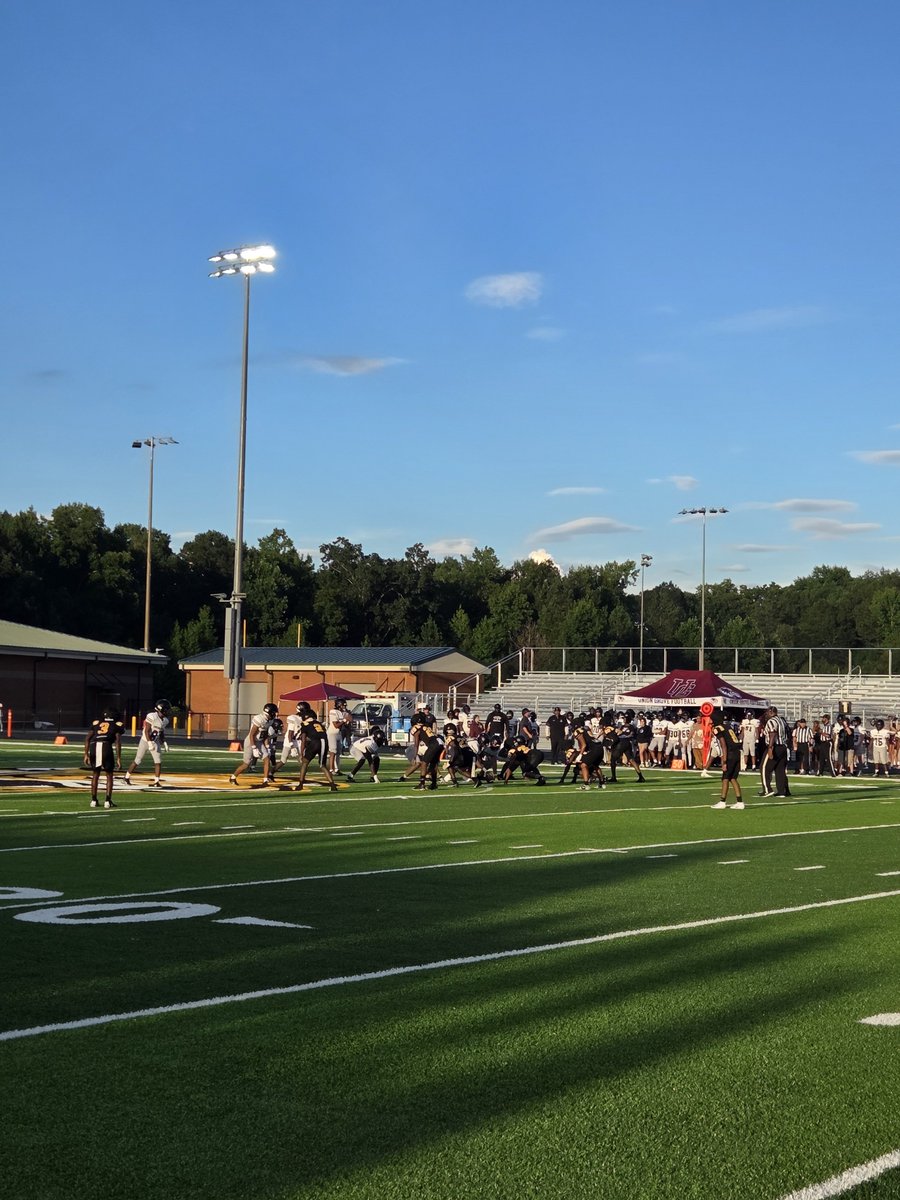 Coach_CGreen's tweet photo. Great atmosphere tonight as @AlcovyFootball hosted their scrimmage in their new stadium. New Era under @CoachDixonTyme4 
@shannonjbuff @NewtonSupt https://t.co/POEFMIg9Bh