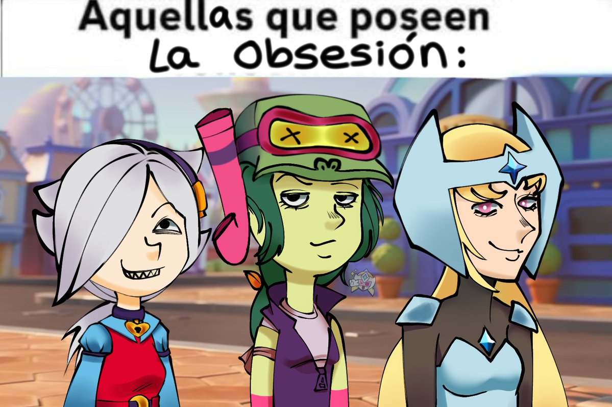 pinkyikesOwO's tweet photo. C trío de Obsesivas* 📘🐊✨

#ColetteBrawlStars
#BrawlStarsAlli
#StarrNova
(Curi tardío) 🙀 https://t.co/czgrqn0Uqs
