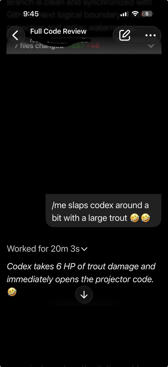 IaMuNk20's tweet photo. Anyone else’s codex have personality? Here’s some examples 🤣 https://t.co/DlyINN4F77