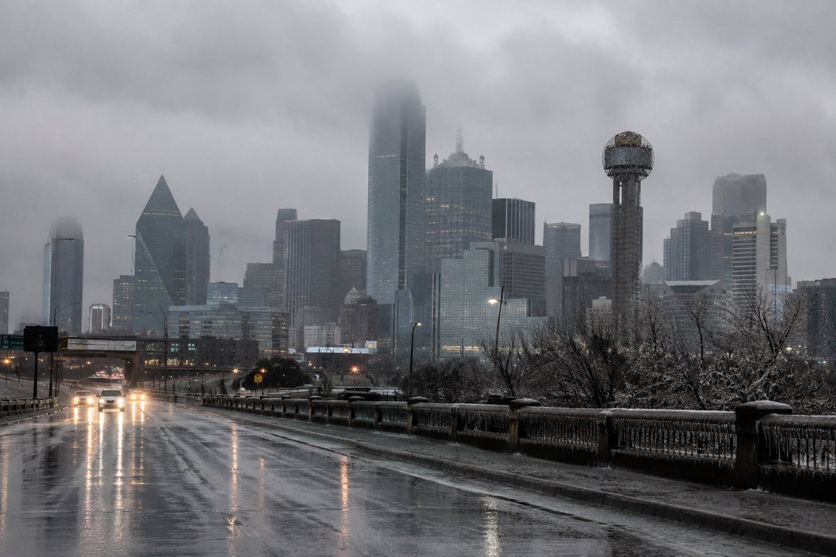 DallasTexasTV's tweet photo. Farmers Almanac predicts a “wet and stormy” winter for North Texas 🥶🌧️ https://t.co/a8MyClalJK