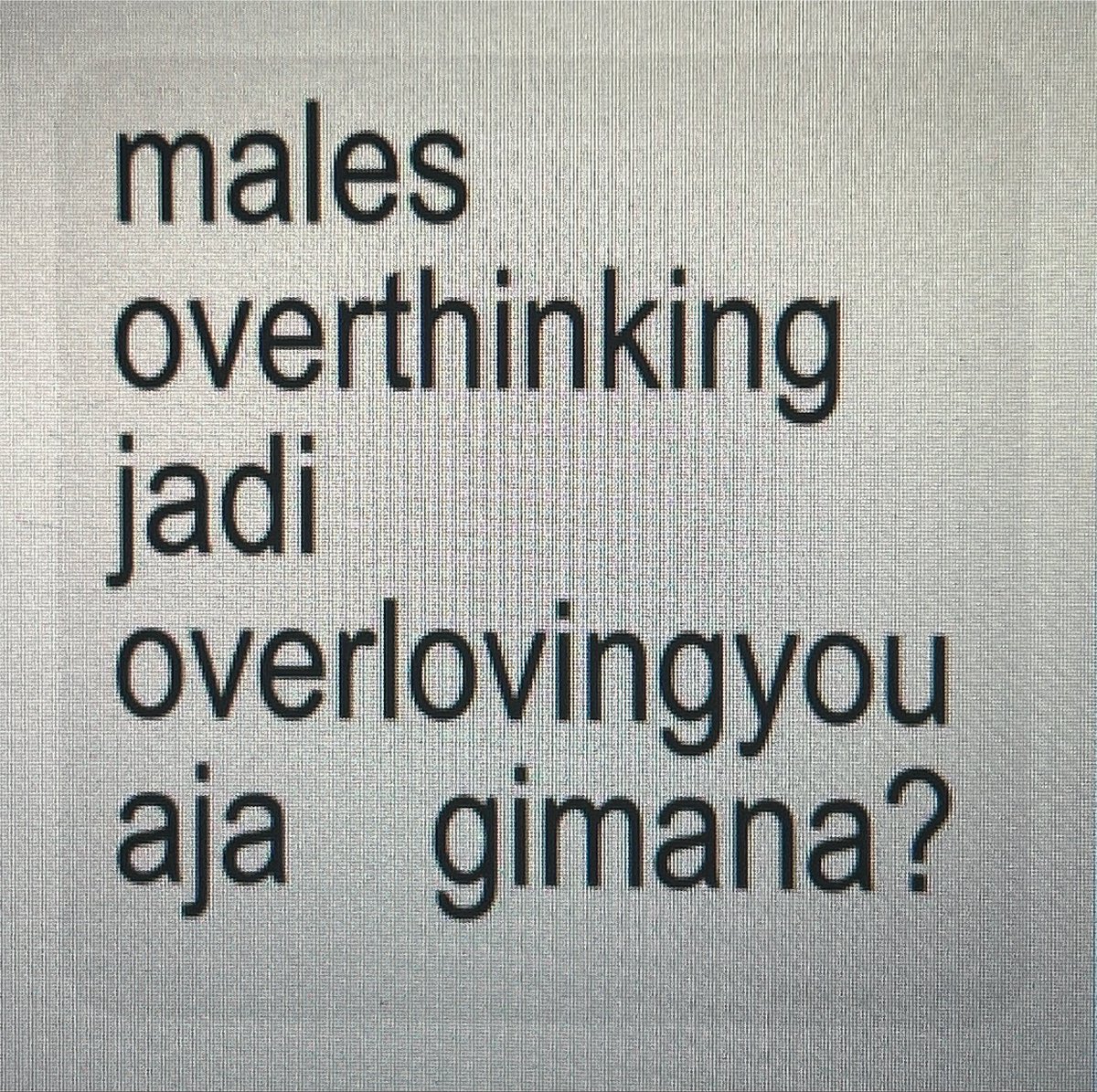 mbaylubis's tweet photo. https://t.co/LWKmJZ6lHf