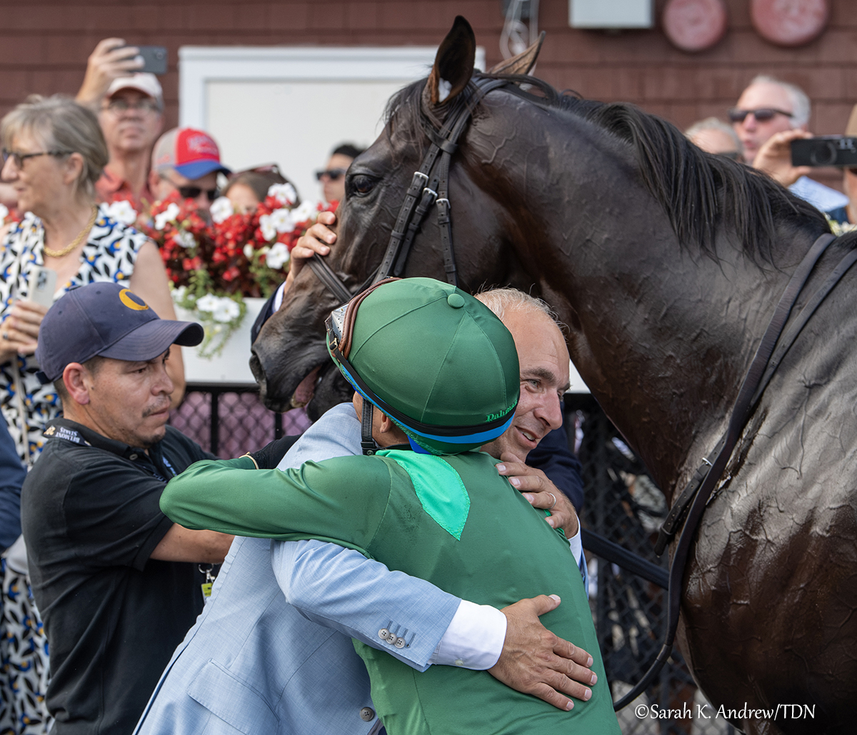 theTDN's tweet photo. Some moments feel bigger than racing ❤️

During Friday's induction ceremony for the National Museum of Racing's Hall of Fame, the late trainer Christophe Clement was posthumously welcomed into the Hall of Fame as a member of the Class of 2026. Hours later, his son Miguel Clement won the GII National Museum of Racing and Hall of Fame Stakes with his trainee BOTTAS.

The 3-year-old Vekoma colt was ridden to victory by Manny Franco, marking the jockey's record-tying SIXTH victory on Friday's card at the Spa.

"Doing it right here in Saratoga, it means more. It means a lot. I'm just happy to get these opportunities," said Franco.

Bred by BCS Thoroughbreds, Bottas is owned by Dahman. @clementstable 

ICYMI - Read more: https://t.co/boKZ0vN7YI