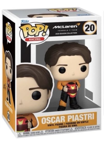 InfoOP81's tweet photo. 🚨 | REVELADO O PRIMEIRO VISUAL DO FUNKO POP DO OSCAR PIASTRI!!!

Tem até as pintinhas, gente! 🥹 https://t.co/kP0hkOFA0w