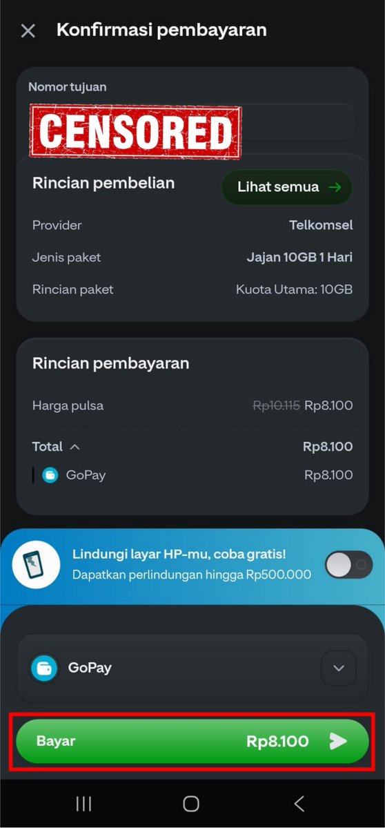 Naomikellv's tweet photo. Bikin hepi tau gopay ada promo harga merdeka nih. Langsung aja sikat biar bisa rebahan di rumah sambil scroll hape
#KUOTASERBA8RIBU https://t.co/pEwPBBrHXb