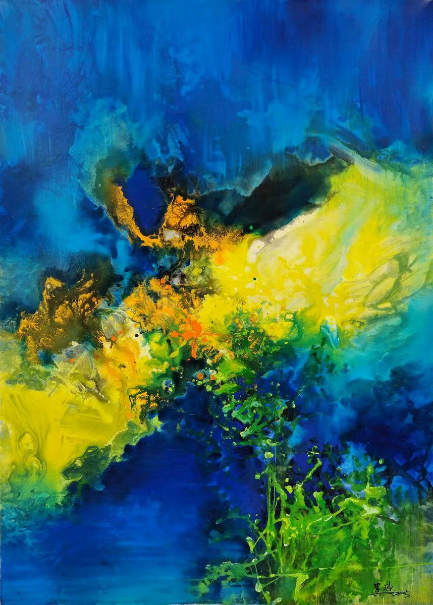 diepvriesdame's tweet photo. Loving these brushstrokes u0026 vibrant colors in tonight’s street art workshop! Swipe to see my first canvas—I never thought I’d create something this bold.  #ArtLovers #CreativeVibes https://t.co/fYAIzusocS