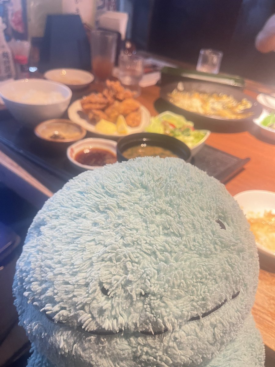 arisan_rem's tweet photo. 大好きな唐揚げなので、記念撮影をしたかったヌオー🍖⬇️💕 https://t.co/FGO7CIVGS7