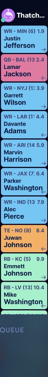JonathanThatch5's tweet photo. @NEZtakes In case anyone wondered, it IS possible to draft a team made up of exclusively US presidential surnames. https://t.co/Ce3j9ZZf7P