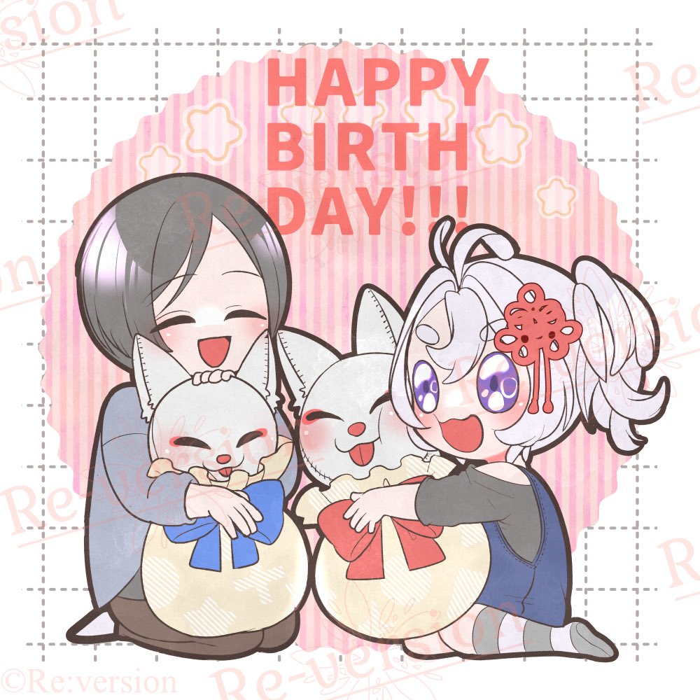 kiha_san's tweet photo. 今日はヤシバ！🐺🎂✨
地球に来て12年！（跳躍期間は除く）

『Lost Arcadia』(c)ヤシロ/ゆころう/Re:version https://t.co/bpPQ3sukxc
