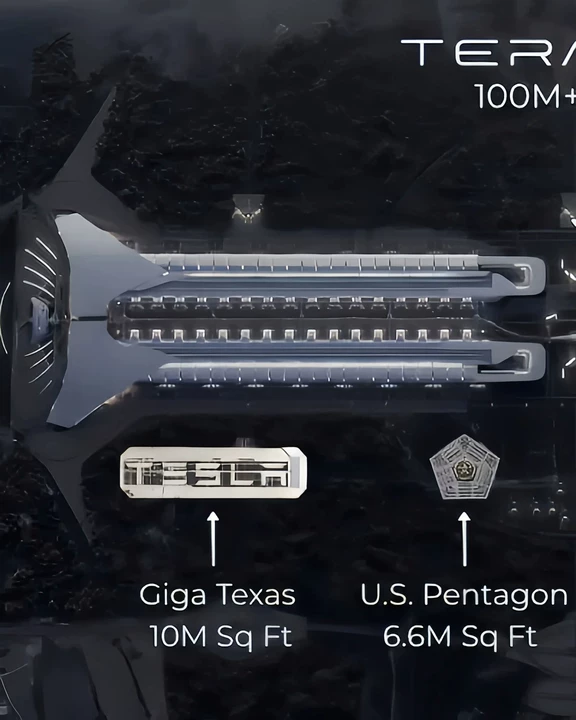 kupsdaily's tweet photo. Elon Musk reveals SpaceX will get 75% of the computing power from the new $16.8B Texas Terafab plant for its AI spacecraft. The other 25% will go to Tesla’s Optimus robots. 🚀🤖 #ElonMusk #SpaceX #Tesla #Optimus #AI https://t.co/ccL4EBBZDp