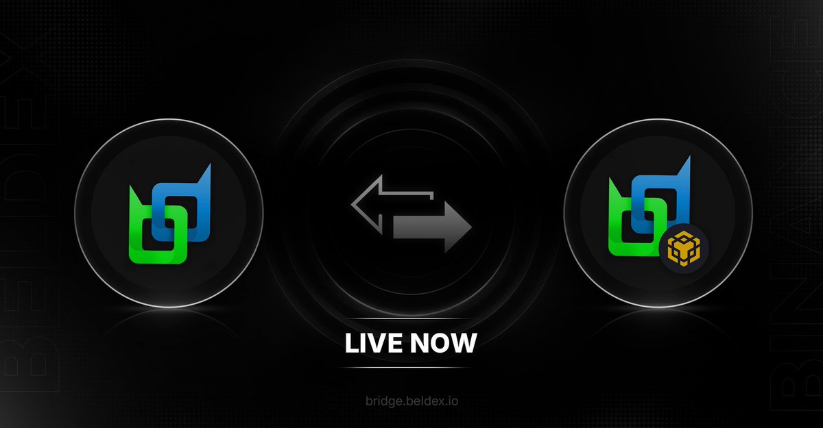 itsyy0's tweet photo. The new Beldex Bridge is now live, delivering enhanced security, improved performance, and seamless 
cross-chain transfers. @BeldexCoin https://t.co/wbFkbopw6f https://t.co/NCE4lNRfnW