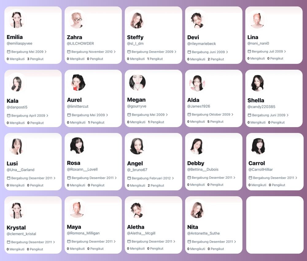 qifreym's tweet photo. ୨୧ WTS ACC KOSONGAN Y09-Y11 ୨୧

Y09 : 20k
Y10 Y11 : 15k

ಇ. verif email only
ಇ. dom hotmail
ಇ. bisa langsung ganti usn
ಇ. mt &amp; ht harus dimainin dulu

#zonauang https://t.co/73FeYzVXSK