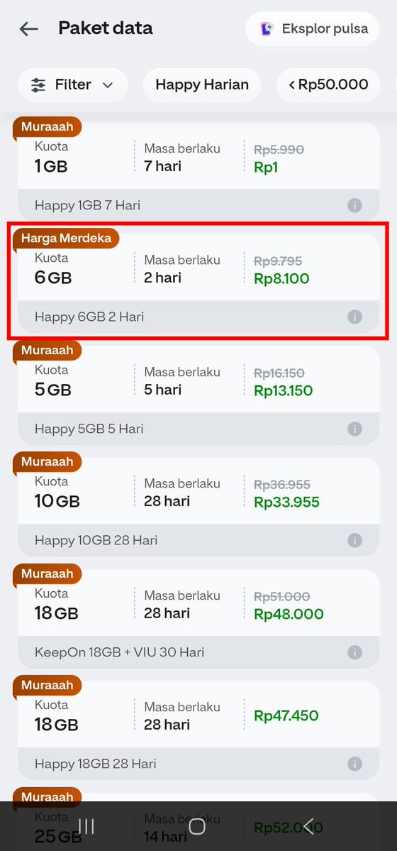Altaira90's tweet photo. Fix ini promo yang bikin seneng 😂 Lagi butuh kuota, ternyata di GoPay ada paket data serba Rp8.100 buat semua operator. Langsung amankan sebelum kehabisan! #KUOTASERBA8RIBU https://t.co/JcG5KP2kf5