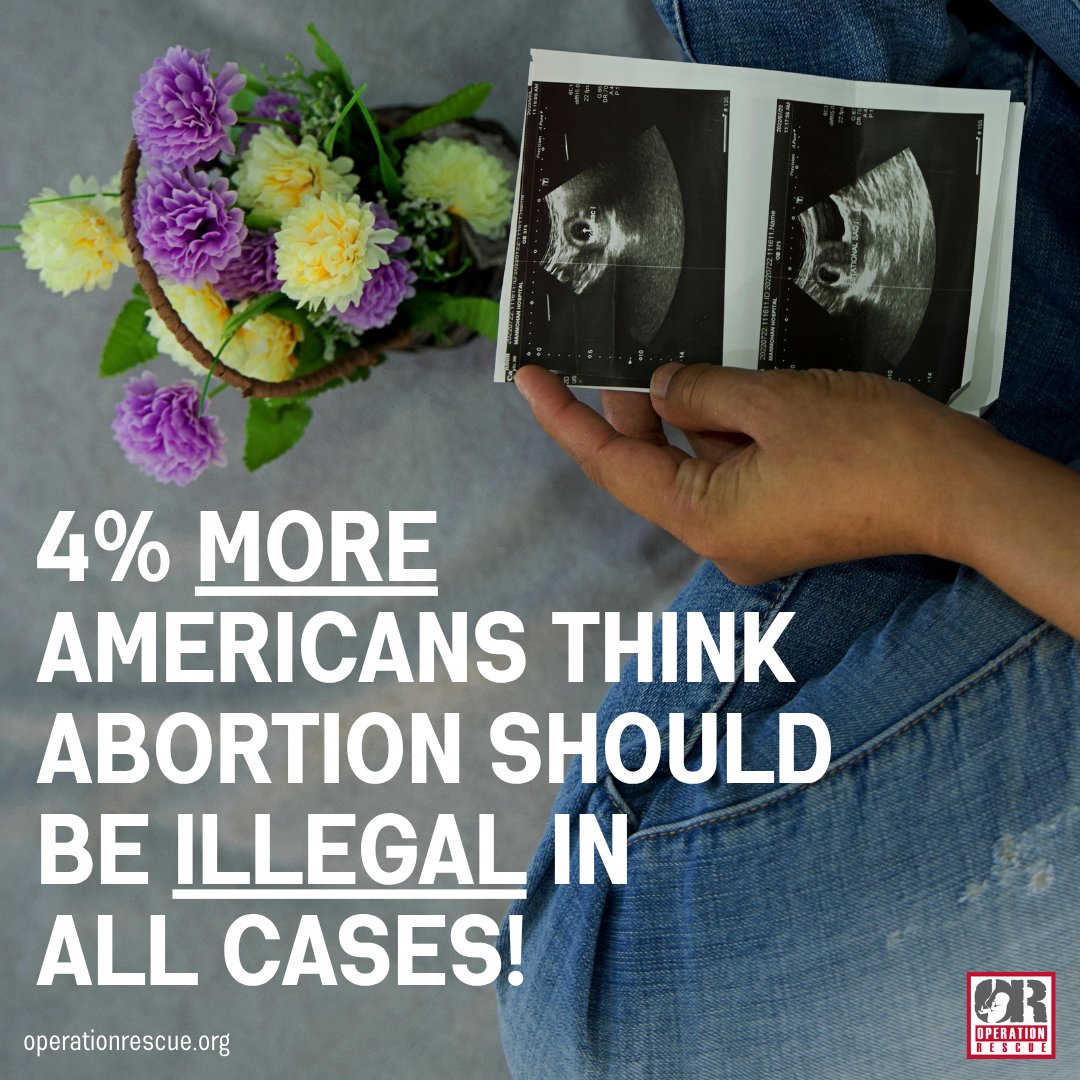 operationrescue's tweet photo. HOPE!
Gallup’s newly released May 1-17 Values and Beliefs poll shows an encouraging change in how Americans currently think about abortion.
Read more here: https://t.co/AfsZRvgt3y
#GallupPoll2026 #ProLife #AntiAbortion #ProChoice #ProAbortion #AmericaIsProLife #ProLifeAmerica #Abortion #AbortionCartel #AbortionisAntiAmericanValue #AmericanValues #America #UnitedStatesofAmerica #TheAbortionCartel