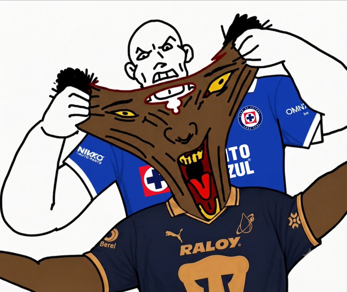 Armandinsky_'s tweet photo. @PumasMX De burlas nadie se pumas https://t.co/cf8O0ivkOP