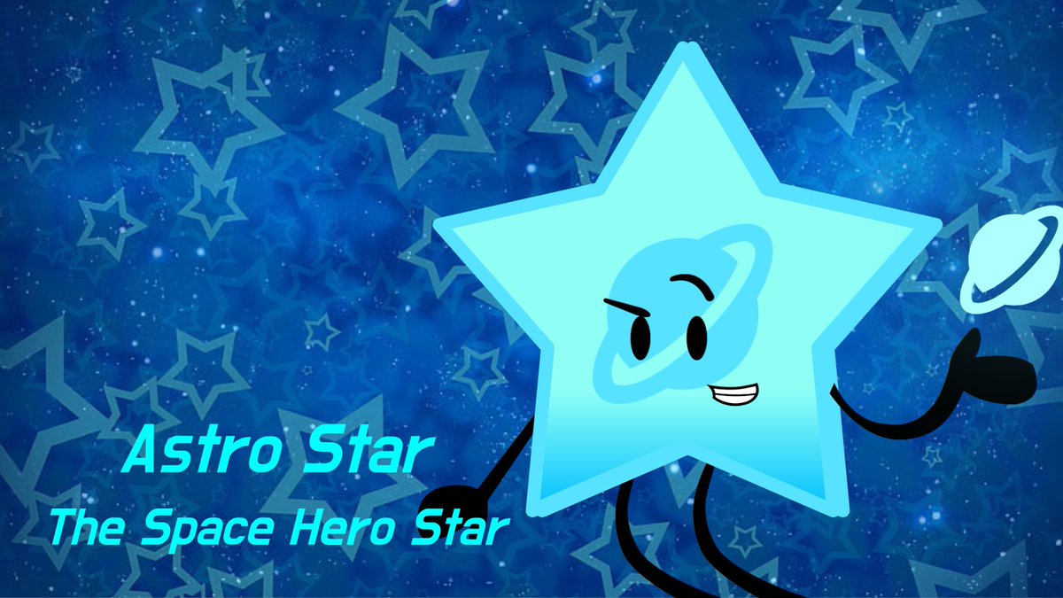 DGuy2002's tweet photo. Meet Astro Star

This Star is a space hero of the Galaxy, he likes to save objectopia, fight crime, and hang out with her younger sister Cutie Star, and he and his best friend Rowdy Rocket has a female robot named Gal-Bot, and he him and her are the space trio! https://t.co/1DOpte7naF