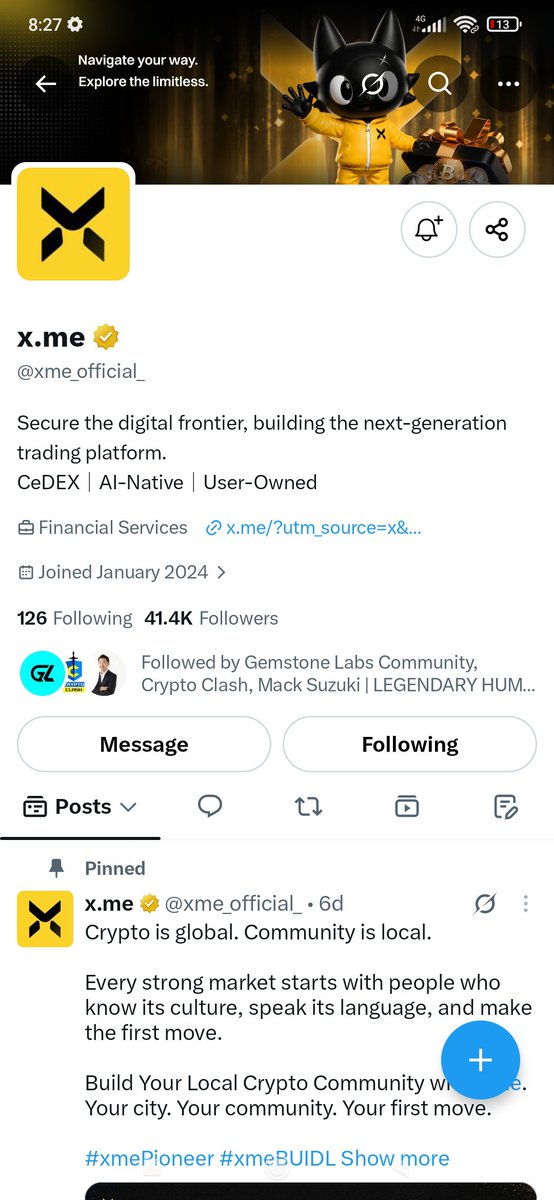Sent_Lucia's tweet photo. @xme_official_ SPOT
HOLD
WHALE
CRYPTO
BULL
#xme #giveaway https://t.co/U3T76Vb6dR