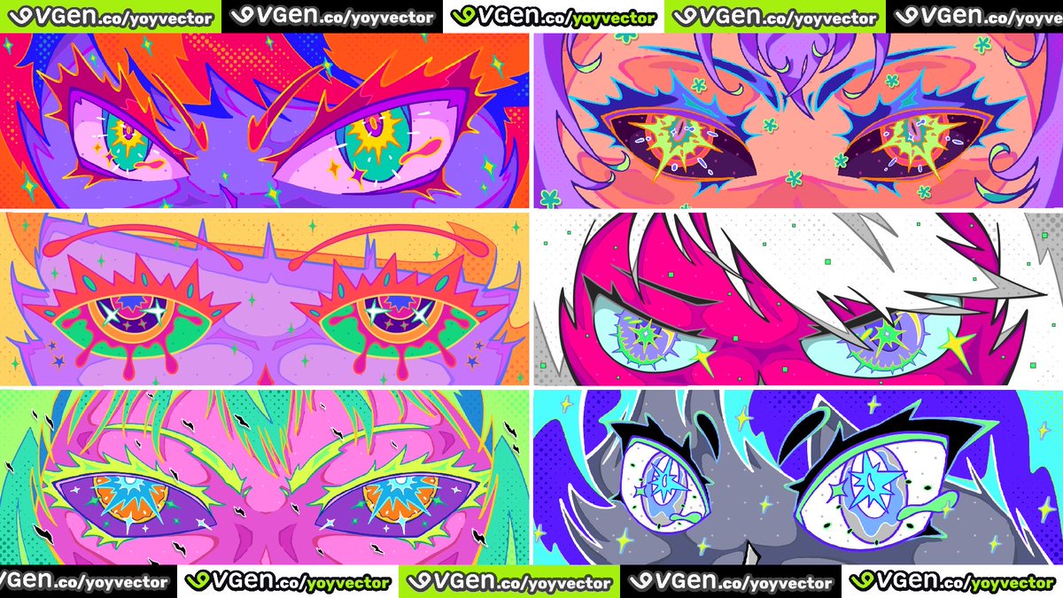 yvecyvecyvec's tweet photo. @chloevt00 Hi Chloe! I'm open for logo and eye banner commissions on VGen ^^

https://t.co/fcSl8OfykY https://t.co/akTmAeTig2