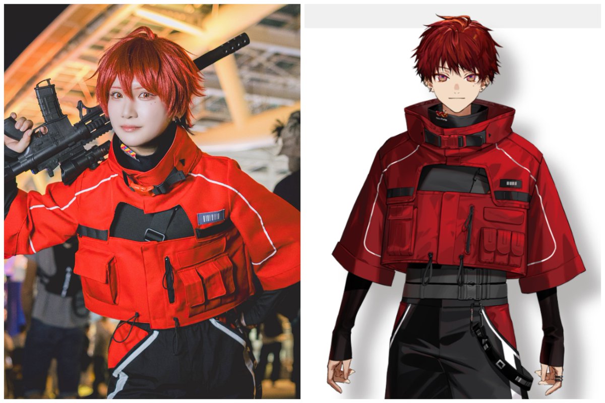 whtblck4218's tweet photo. ⚠️コスプレ⚠️ 柊ツルギ 📢⚔ 

衣装自作したけど、シルエットめちゃくちゃ良くないですか！？

#コスサミ
#ツルギアートオンライン
📷️:＠Rtk_8982 https://t.co/S9FbzvSuLO