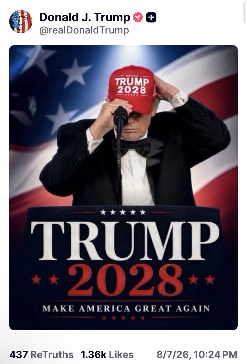 Juliedonuts's tweet photo. PRESIDENT TRUMP POST:

HE CAN! 🇺🇸🇺🇸🔥🔥 https://t.co/AVDAGQxBFF