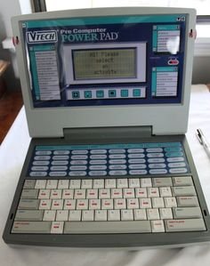 RexMcLess's tweet photo. @karthikponna19 I actually forgot that my first programming. Editor was a toy laptop in the mid 90s that had a BASIC interpreter and editor. https://t.co/MA6gRaYU9x