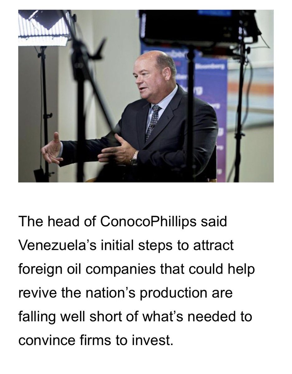 Libertaria17082's tweet photo. CONOCO NO COMPRA EL “NUEVO” VENEZUELA| 

El mensaje de ConocoPhillips es demoledor:

“Venezuela todavía no ha hecho lo suficiente para convencer a las grandes petroleras internacionales de invertir fuertemente en el país.”

-Hay petróleo.
-Hay capital.
-Hay reservas gigantescas.

Pero falta lo más importante: CONFIANZA.

Las grandes petroleras están mirando… pero todavía NO están firmando cheques.

El régimen tiene que demostrar que esta vez las reglas serán diferentes. Vía https://t.co/sTD02J363F
