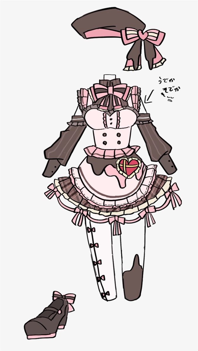 Iiuoxi_'s tweet photo. こういう感じのキャラデザ❔衣装デザ❔みたいなのも結構好きです https://t.co/ljRsNydMqK