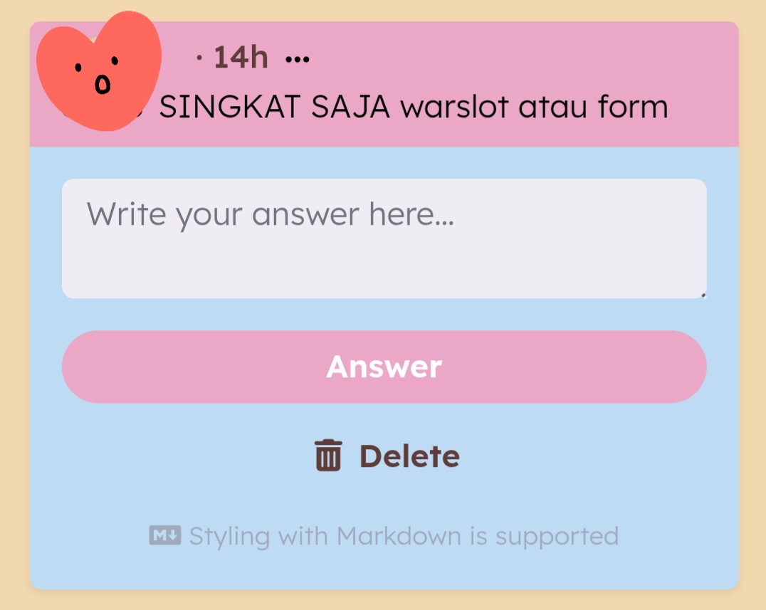 AttackTheLove's tweet photo. Pertanyaan paling HD tidak lain tidak bukan adalah: warslot atau form? 👀 Jawabannya kita WARSLOT ya. Nanti hari Senin tanggal 10 Agustus jam 20.00 WIB, kabarin jokinya jangan lupa! 🏹💘 https://t.co/d5HPYHZ18P